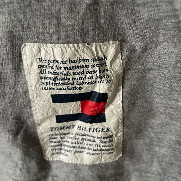 Men’s Tommy Hilfiger New York Gray Short Sleeve Tee Shirt Size Medium - Picture 3 of 7